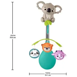 Fisher-Price 3 in 1 Mobil Koala Motiv für Kinderbetten Kinderwagen oder als Spielzeug für Babys ab der Geburt Hgb90