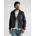 Bikerjacke Schwarz XXL