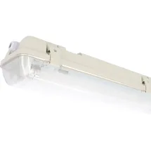 LED's light Wannenleuchte 2 x 14 W grau