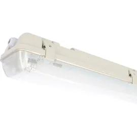 LED's light Wannenleuchte 2 x 14 W grau