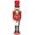 Dekohelden24 Nussknacker Soldat 50 cm rot metallic