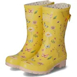 rajn Damen Gummistiefel Butterfly Gelb Synthetik, Größe:41, Farbauswahl:gelb-Kombi - 41 EU
