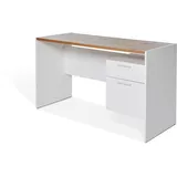 Jahnke Schreibtisch ML C 130 Wildeiche/Weiß
