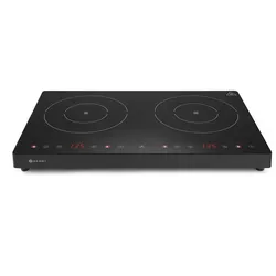 Hendi Induktionskocher Kitchen Line 2 Zonen mit Boost Funktion und 1800/2000W