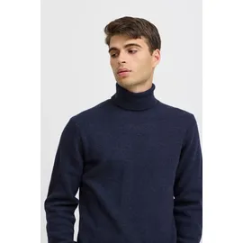CASUAL FRIDAY Rollkragenpullover CASUAL FRIDAY "Strickrollkragenpull CFKarl", Herren, Gr. S, blau (navy blazer), Obermaterial: 80% Wolle WO. 20% Polyamid PA., Pullover Rollkragenpullover