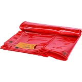 KS Tools Schweißerschutzplane rot