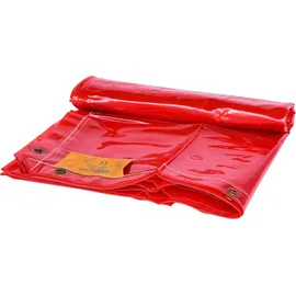 KS Tools Schweißerschutzplane rot