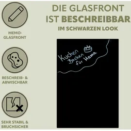 bremermann Schlüsselkasten 20 x 30 x 5 cm Schwarz/Grau