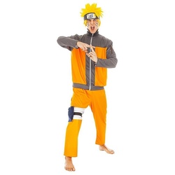 Metamorph Kostüm Naruto, Originalkostüm für Erwachsene aus den Kult-Mangas und -Animes orange L