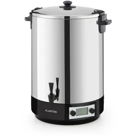 Klarstein KonfiStar 40 Digital Einkochautomat 40 l Silber