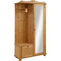 OTTO home Kompaktgarderobe Adele 108 x 185 x 40 cm Beige