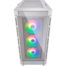 Cougar Duoface Pro RGB White, weiß, Glasfenster (CGR-5AD1W-RGB / 385AD10.0002)