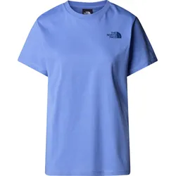 The North Face Womens Short Sleeve Box NSE Relaxed Tee virtual blue/estate blu (9W9) M