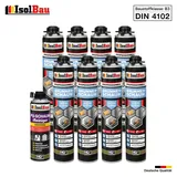 Brunnenschaum 8 x 750ml Bauschaum 1 x Reiniger Pistolenschaum Montageschaum