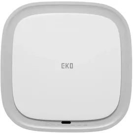 Proregal Moderner quadratischer Abfalleimer 12 l Weiß