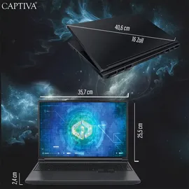 CAPTIVA Highend Gaming I94-487GE 16'' Intel Core i9-14900HX 32 GB RAM 1 TB SSD RTX 5070 Ti ohne Betriebssystem