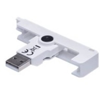 Fujitsu USB SCR 3500A - SmartCard-Leser - USB 2.0 Weiß