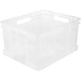 keeeper Euro-Box XL Transparent 28Ltr 43x35x24cm