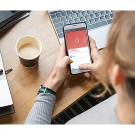 Logilink Wi-Fi Smart Wasserlecksensor Tuya kompatibel weiß