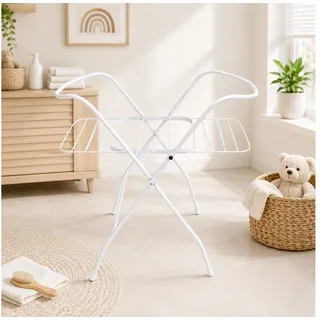 Best for Kids Babybadewanne Universeller Badewannenständer 84 cm – Sicherer, faltbarer Badeständer, (Einzelteil, 1-tlg), Rückenschonendes Design, stabiler Stahlrahmen weiß 100 cm