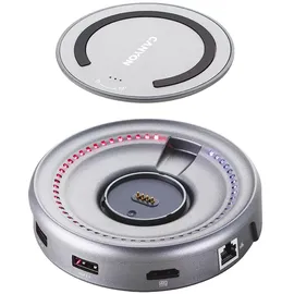 Canyon Docking DS-7 7in1 USB-C Wireless, grau
