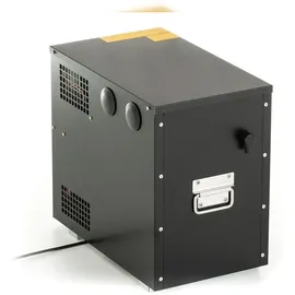 ich-zapfe Komplett Set Zapfanlage, Bierzapfanlage AS-40, 2-leitig, Durchlaufkühler, Nasskühler - Untertheke, Green Line, Zapfkopf:Flach,Zapfkopf 2:5 Liter Adapter