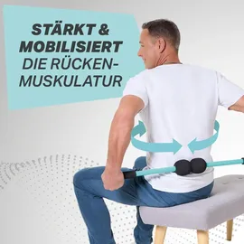 backdani Rückentrainer Türkis/Schwarz