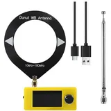 Geeignet Für Si4732 Mini-radioempfänger, Frequenzbereich 10-180mhz, Tragbar, 1,9-zoll-bildschirm, Unterstützt Fm/am/lsb/usb-kurzwellenradio, Si4732 Radio + Rahmenantenne.