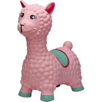 Pink Papaya Hüpftier Einhorn Hüpf-Pferd, Kuh oder Reh, aufblasbares, Kinder Hüpfspielzeug inkl. Pumpe rosa