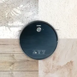 DOMO collection DO7296S Saug-und Wischroboter Schwarz