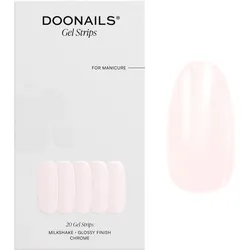 DOONAILS Milkshake Gel Strips - weiß