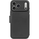 decoded iPhone 17 Pro Leder Wallet Case schwarz