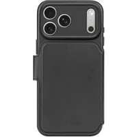 decoded iPhone 17 Pro Leder Wallet Case schwarz