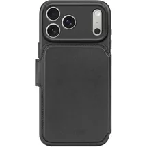 decoded iPhone 17 Pro Leder Wallet Case schwarz