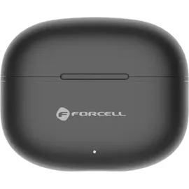 forcell F-AUDIO Bass Engine kabellose Bluetooth-Kopfhörer TWS ANC + ENC + TUYA APP Schwarz | Schwarz