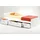 Begabino Jugendbett Boro 90 x 200 cm Buche massiv weiß