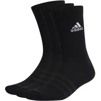 adidas Cushioned Crew Socken 3er Pack Black / White 34-36