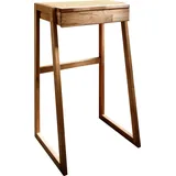 Home Affaire Stehpult HOME AFFAIRE "Dura", braun (wildeiche), B:66cm H:111cm T:45cm, Tische, aus massivem Wildeichenholz oder Buche, Höhe 111 cm