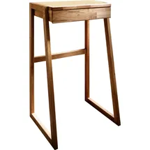 Home Affaire Stehpult HOME AFFAIRE "Dura", braun (wildeiche), B:66cm H:111cm T:45cm, Tische, aus massivem Wildeichenholz oder Buche, Höhe 111 cm