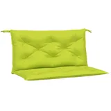 vidaXL Bankauflage 100 x 50 x 7 cm knallgrün 2 St.