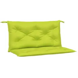 vidaXL Bankauflage 100 x 50 x 7 cm knallgrün 2 St.