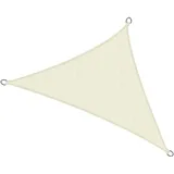 Sol Royal Sonnensegel Creme, Kunststoff, 420x420 cm, Sonnen- - Solvision HS9 Dreieck 600x420x420