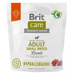 BRIT CARE Hypoallergenic Adult Small Breed Lamb 1kg für erwachsene Hunde kleiner Rassen mit Lammfleisch
