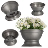 Kadax Blumenschale 29 cm Grafit
