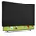 kwmobile 49-50" TV Abdeckung Indoor - Fernseher Hülle Bildschirmschutz Abdeckung - TV Bildschirm Staubschutzhülle - Fernsehabdeckung - Schwarz