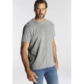 MAN'S WORLD T-Shirt "neue Farben", Damen, Gr. 72/74 (5XL), schwarz (grau, marine, schwarz), Single Jersey, Obermaterial: 100% Baumwolle.