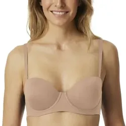 Schiesser BH Bandeau Bra Beige C 85 Damen
