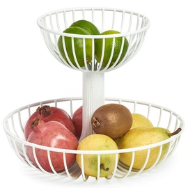 Zeller Obst-Etagere, Serviergeschirr, Weiss