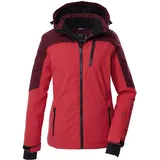 KILLTEC Damen Skijacke Funktionsjacke mit Kapuze und Schneefang KSW 435 WMN SKI Jckt 00475-modern red 38