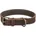 Fettleder-Halsband Dunkelbraun 27 34 cm